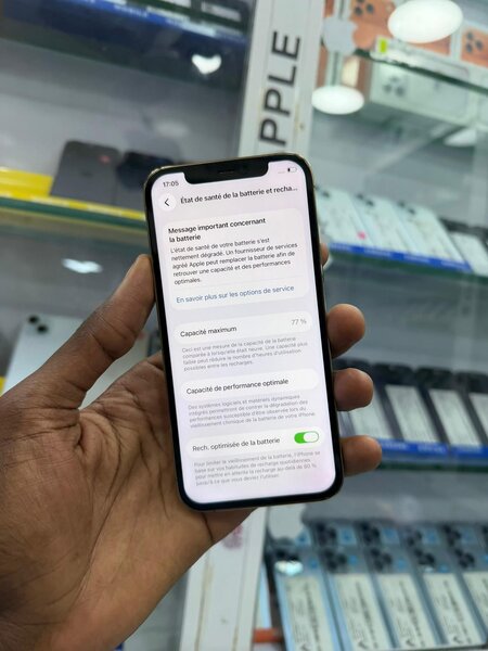 iPhone 12 Pro Max argent