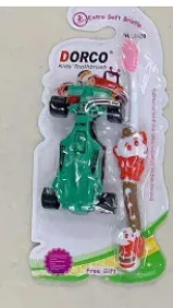 Kids Toothbrush Pack with Toy Cute Tooth Brush for Kids Ultra Soft Kids Toothbrush cartoon toothbrush for kid Kids & Child Toothbrush With Toy Premium Quality Soft Brush