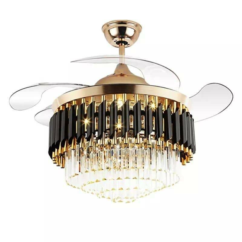 Luxury fan with light