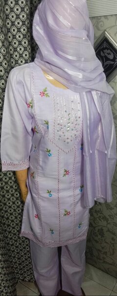 Cotton 3 piece suit