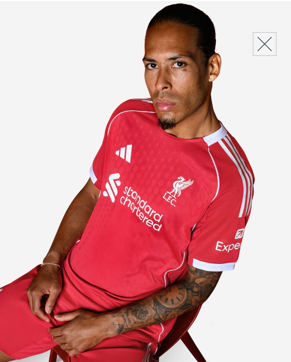 Maillot domicile de Liverpool
