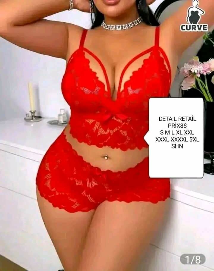 Ensemble Lingerie Dentelle Collection Curve