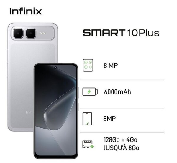 Infinix Smart 10 Plus 128Go