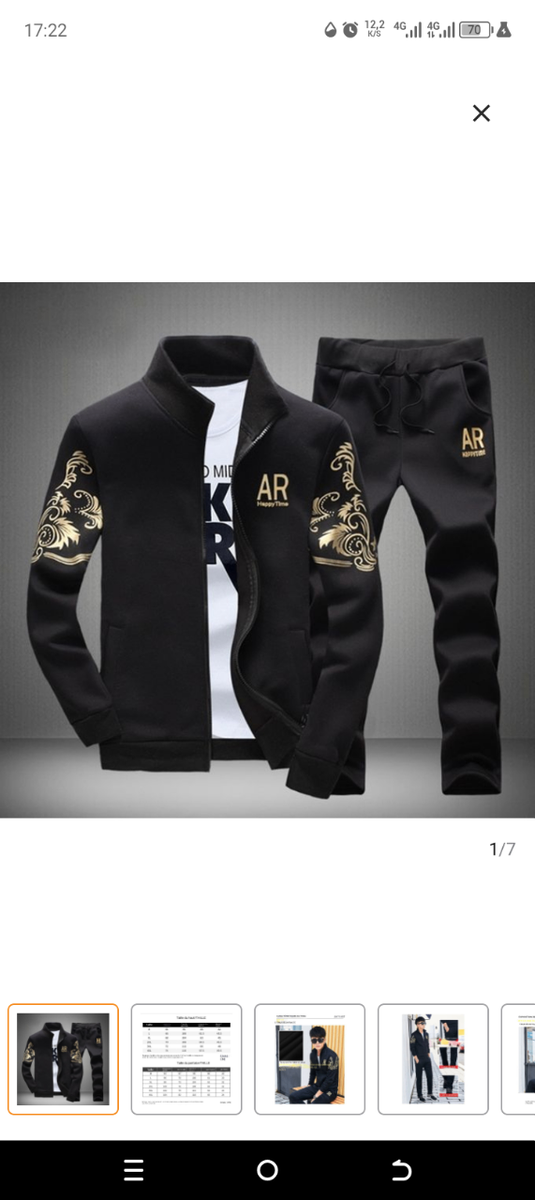 Ensemble de survêtement décontracté