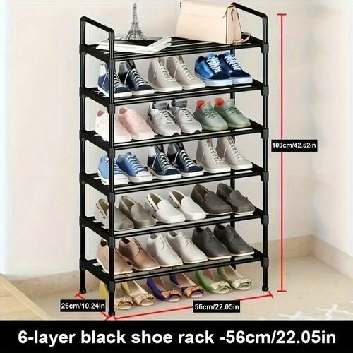 Étagère à Chaussures 6 Niveaux