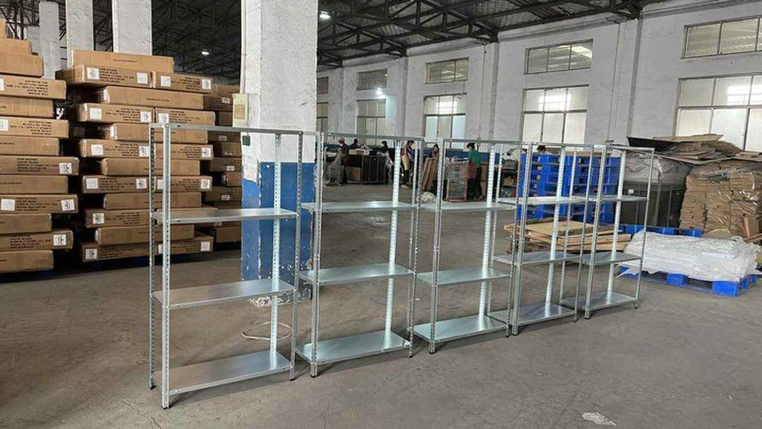 ÉTAGÈRE GALVANISÉE INOXYDABLE