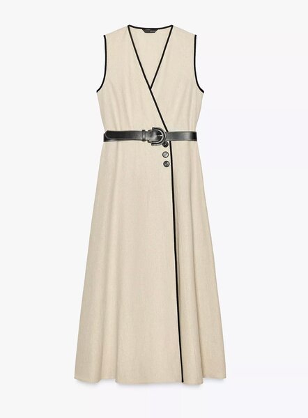 Robe élégante sans manches