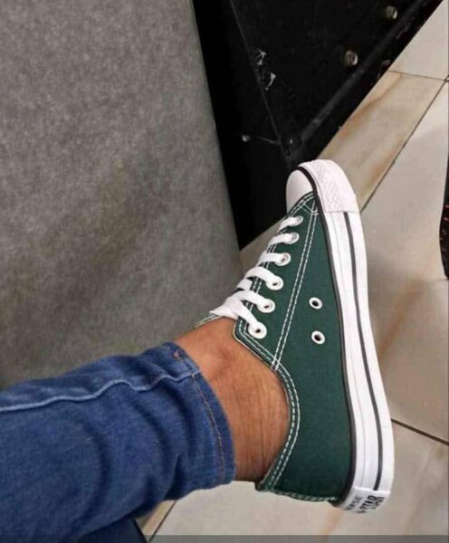 Sneakers vertes décontractées