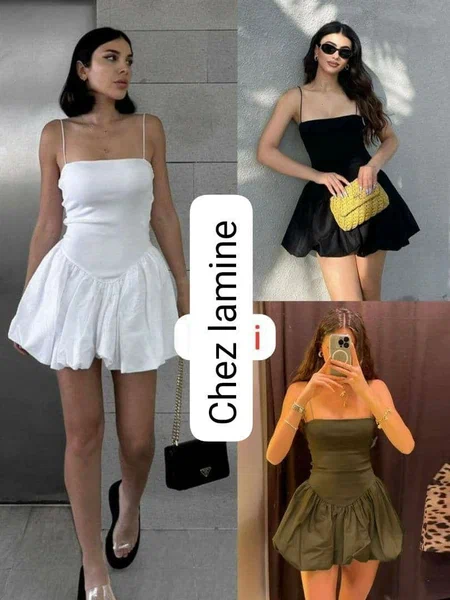 Robe mini élégante soirée