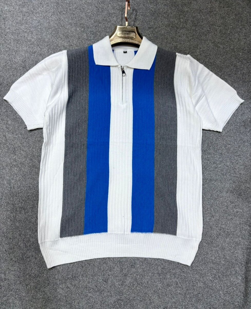 Polo en maille Rayé Hommes