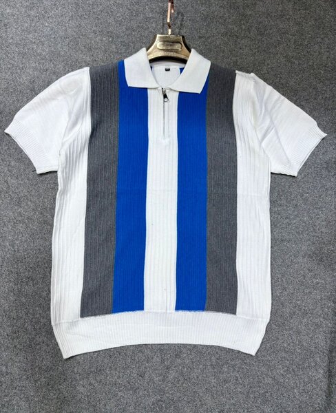 Polo en maille Rayé Hommes