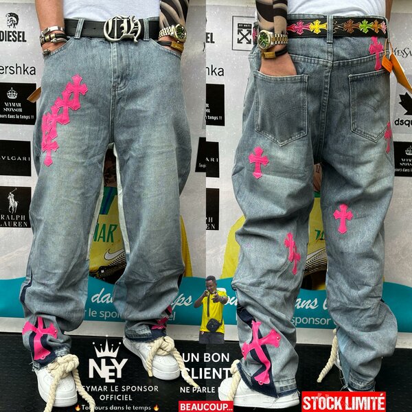 Jean tendance streetwear