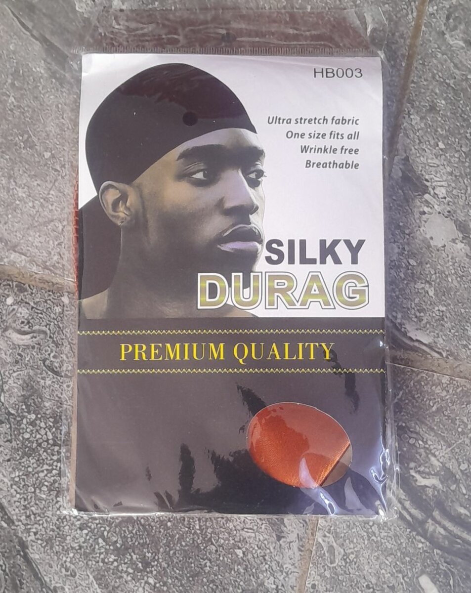 Durag en soie extensible
