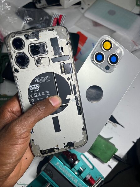 WE FIX BROKEN BACK GLASS FOR IPHONES