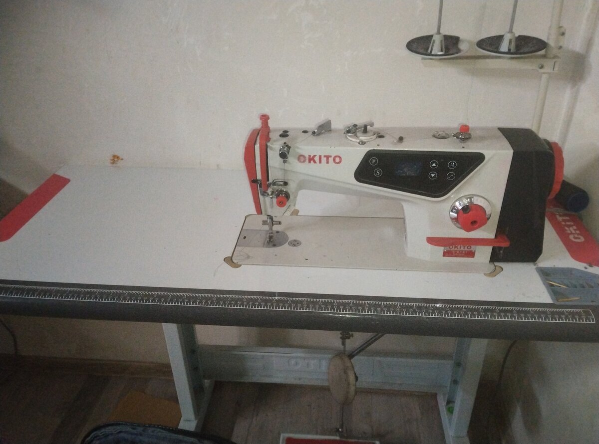 Пятинитка прямо строчка