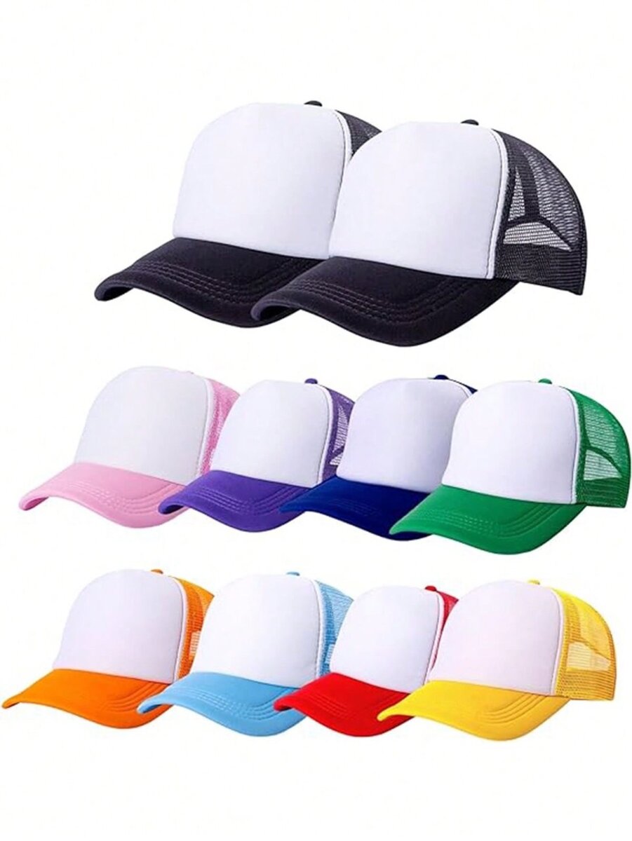 Casquettes Unisexes Colorées