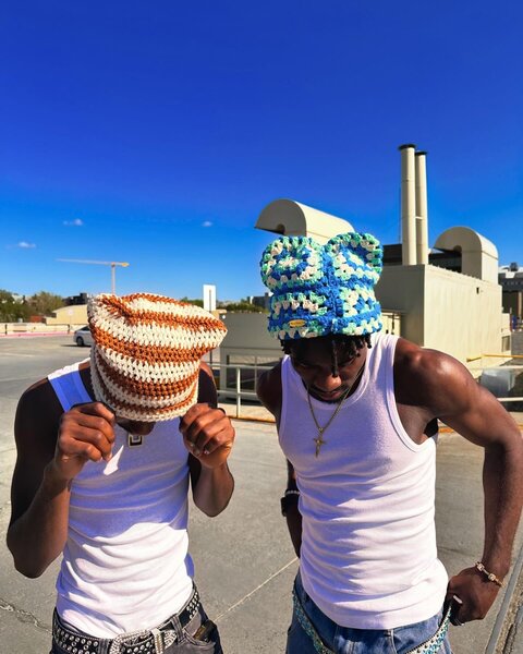 Casquette en tricot pour homme