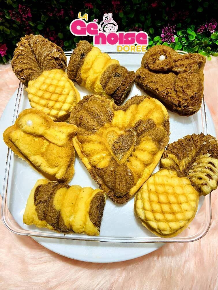 Gâteaux assortis La Génoise Dorée