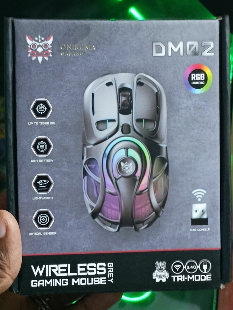 Souris Gaming Sans Fil RGB