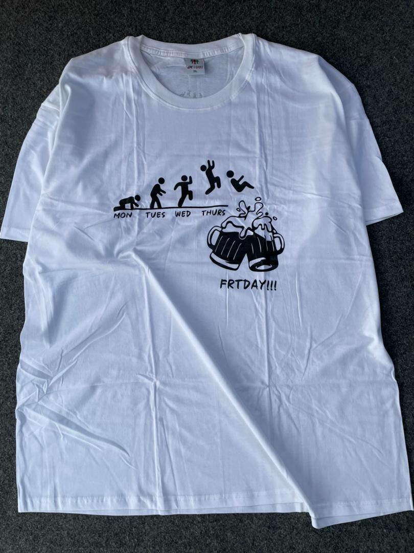 Plus Size Special Round Neck Shirts For Men