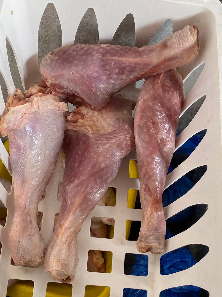 Cuisses de dinde fraîches