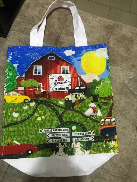 Colorful Canvas Tote Bag