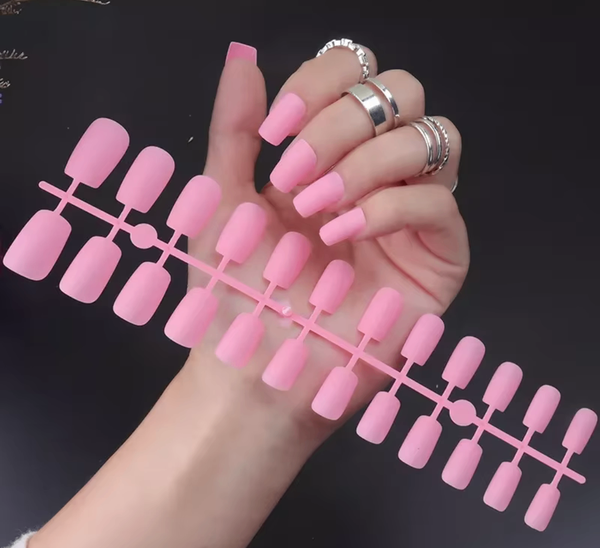 Beautiful RED and PINK press on nails available