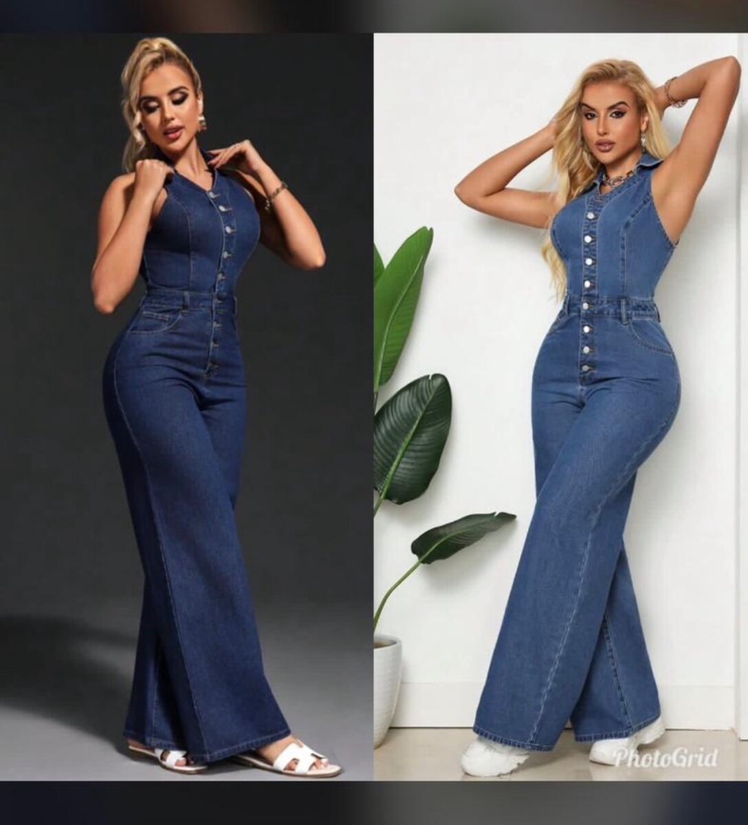 Combinaison en jean pour femmes