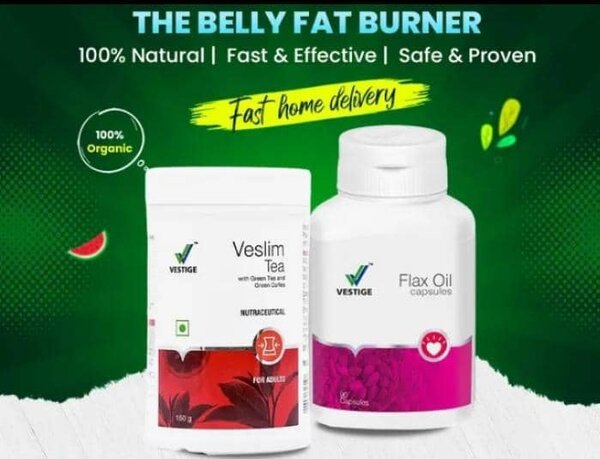 Veslim tea and flax oil