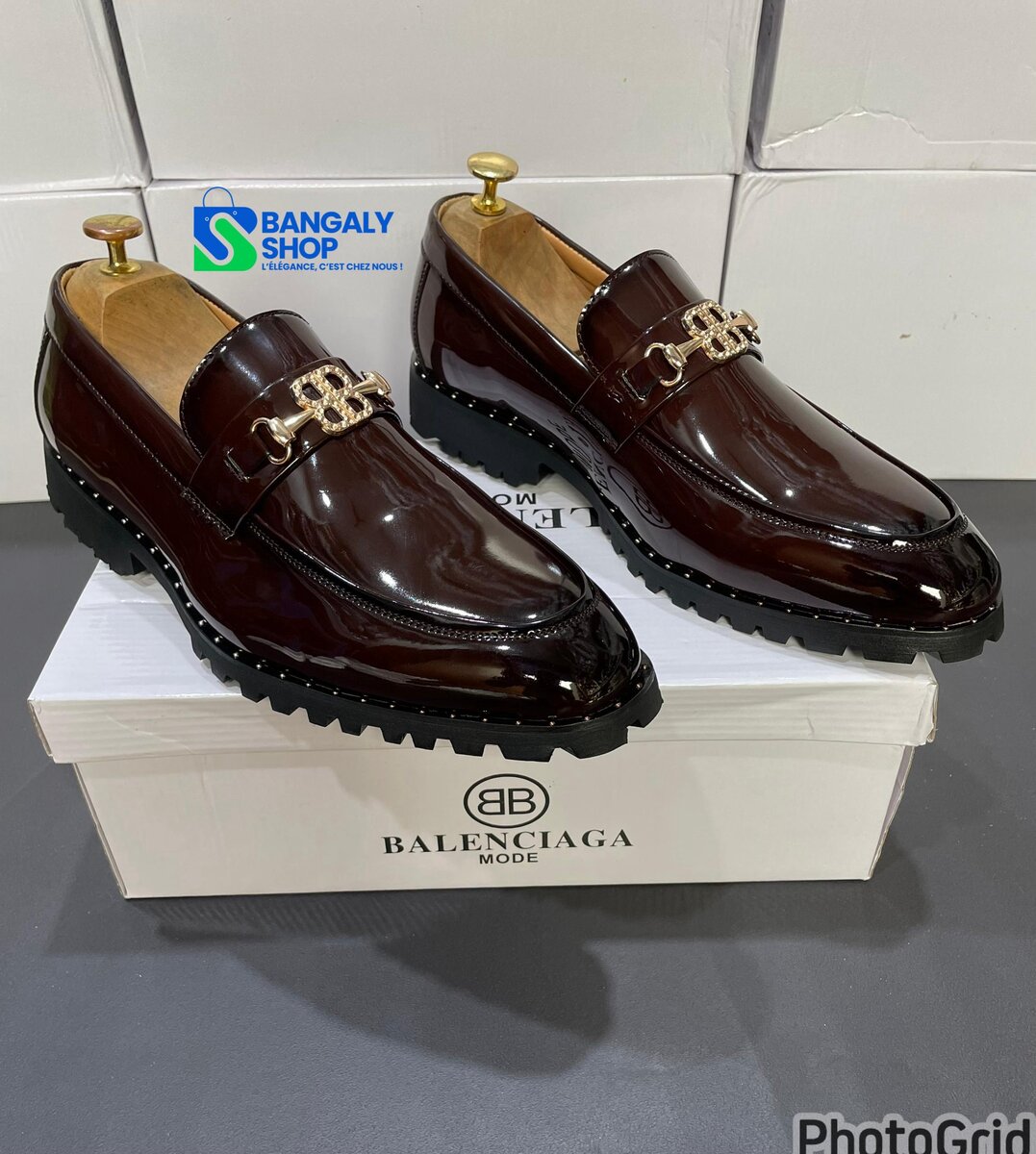 Mocassins en cuir élégants homme