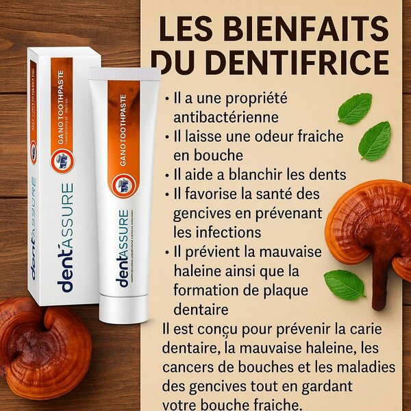 Dentifrice  DENT ASSURE
