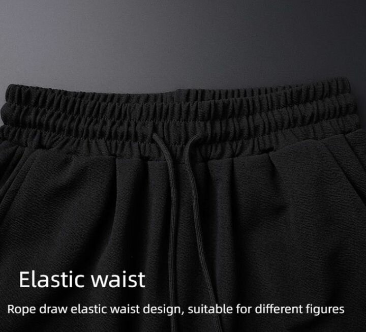 Fashion 2 In 1 Short Sleeve T-Shirt & Shorts Set - Black