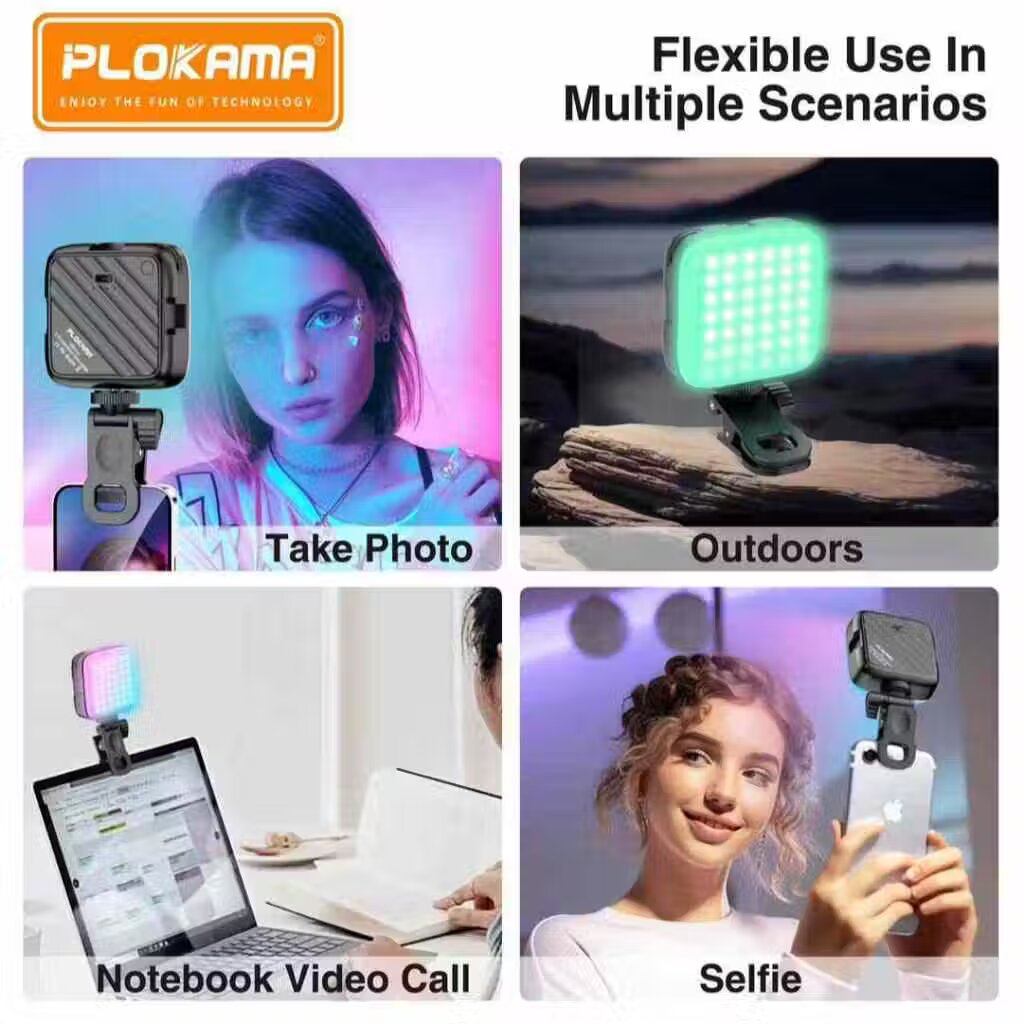 RMG TRADERS Plokma U80 Pro Portable RGB LED Light