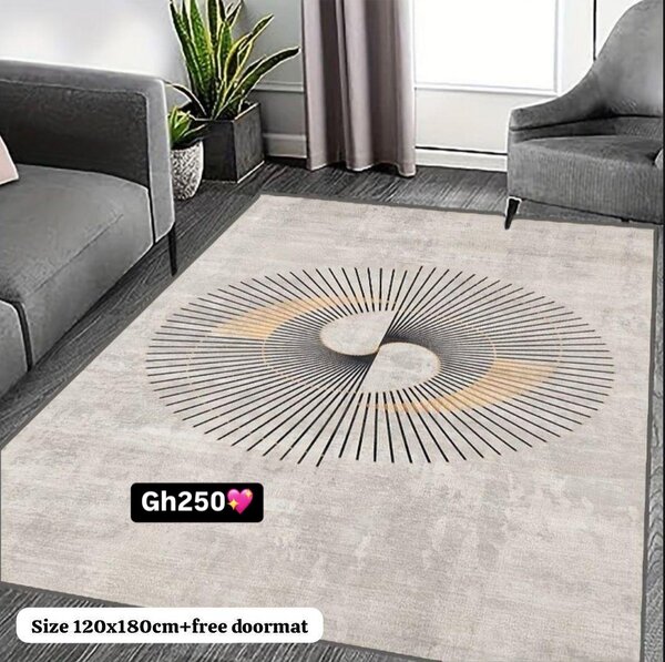 Beautiful and soft patterned carpet