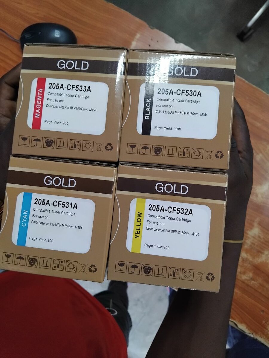 Kit de 4 cartouches 205A compatibles