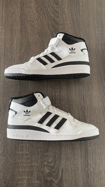 Adidas Forum Mid White Black