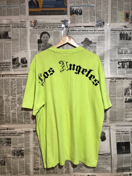 T-shirt vert fluo