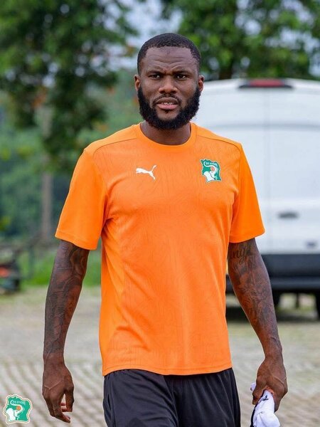 Maillot de sport ivoirien