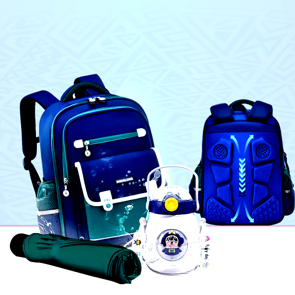 Sac à dos + Gourde + Parapluie