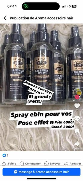 Accesoires perruque cheveux