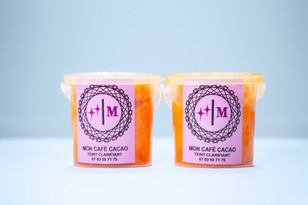 Gommage café cacao teint clair