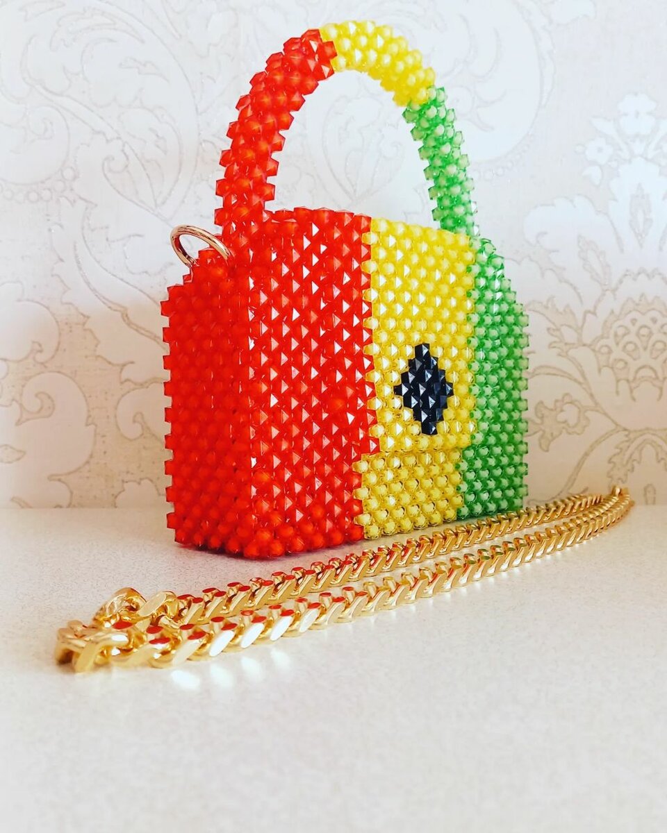 Beaded bag