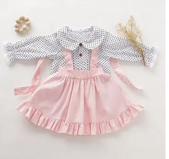 Baby Dress ( Fabric Linen)