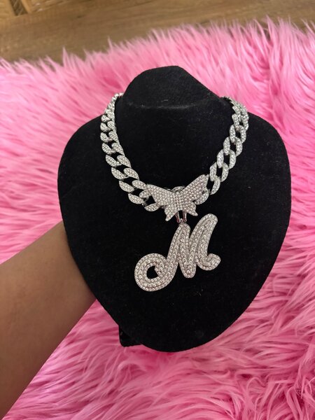 Collier en strass brillant