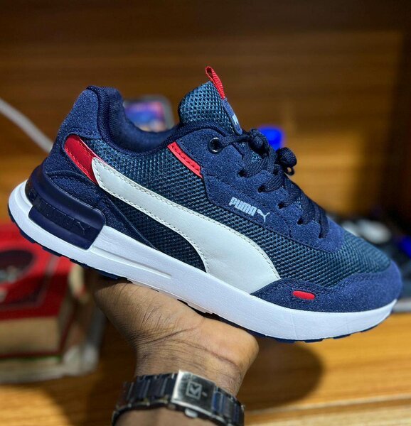 Chaussures de sport bleu puma