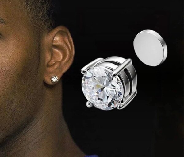 Boucles d'oreilles magnétiques tendance