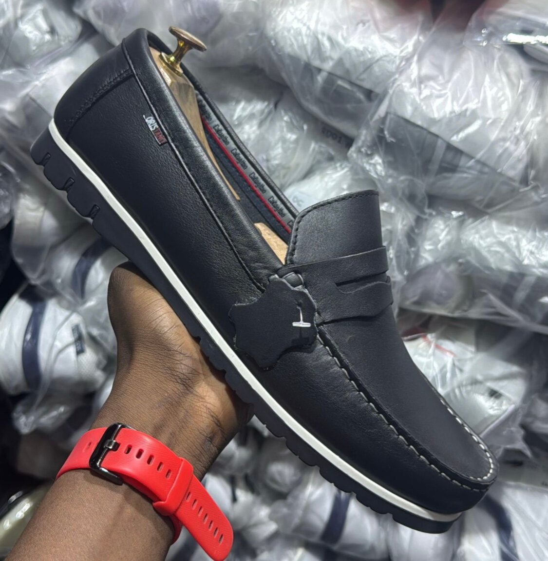 Mocassins en cuir homme élégants