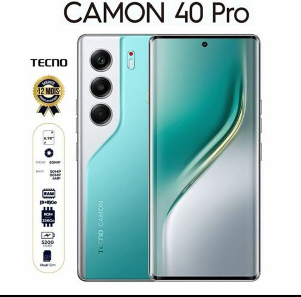 Tecno Camon 40 Pro Smartphone