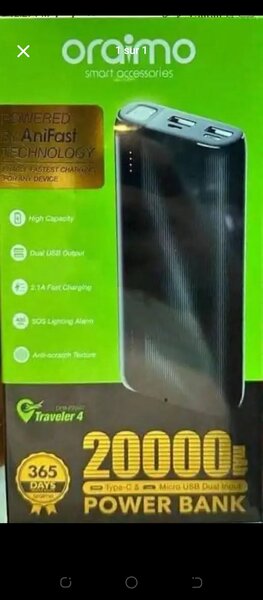 Oraimo Power Bank 20000mAh