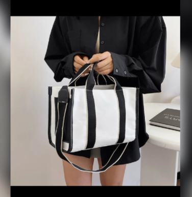 Sac cabas en toile élégant